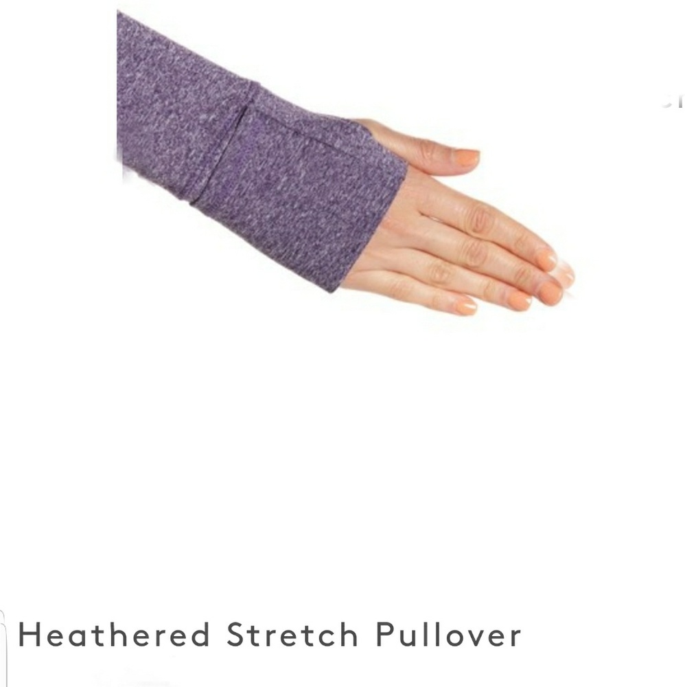 HPE heathered stretch pullover - Picture 3 of 6